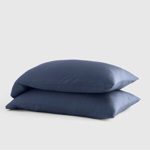 NWT QUINCE Bamboo Pillowcase Set Standard Nightfall 10000